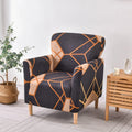 DecorBites™ Accent Chair Cover Slipcovers | Stretch Sofa Couch Case