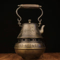 DecorBites™ Antique Collection: Charcoal Fire Stoves, Warm Wine Pots, Copper Teapots & Home Decor