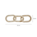 DecorBites™ Archway Shape Travertine Sculpture Figurine Statue for Home Decor