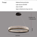 DecorBites™ Black/Gold LED Pendant Lights | Modern Design for Home Lighting Decoration