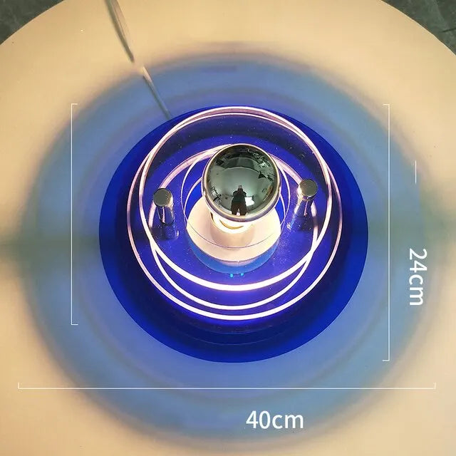 DecorBites™ LED Wall Lamp: Ultra Modern UFO Design for Living Room, Bedroom, Hotel - Bauhaus Style