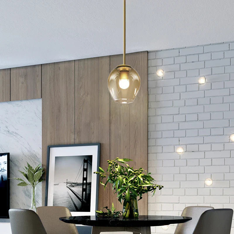 DecorBites™ Black Gold Glass Wall Lamps for Modern Home Decoration Lighting