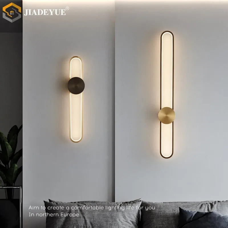 DecorBites™ LED Long Wall Lamp for Living Room Bedside TV Background Wall