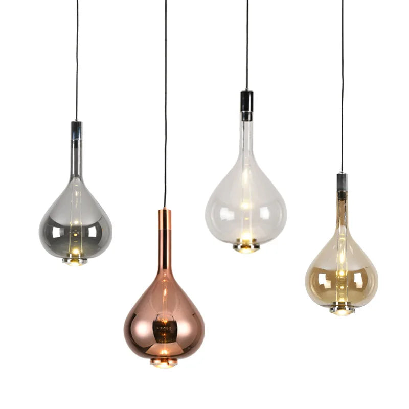 DecorBites™ LED Glass Pendant Chandelier Ceiling Lamp - Italy Design