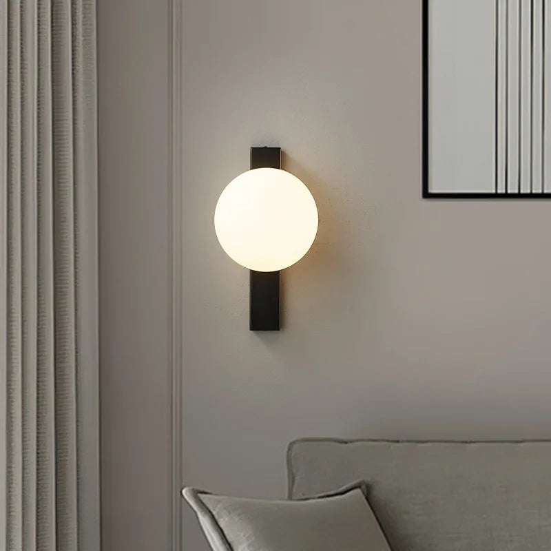 DecorBites™ Black Copper Estiluz Circ LED Wall Sconce - Modern Luxury Lighting for Bedroom, Living Room