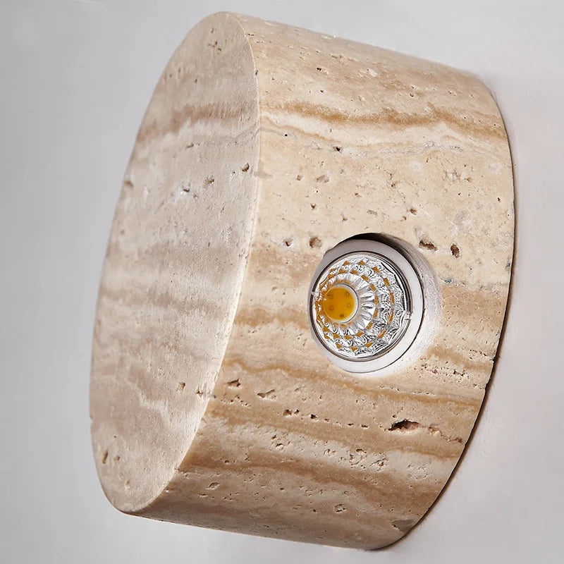 DecorBites™ LED Stone Wall Lamp Sconce, Modern Nordic Design for Living Room, Coffee, Corridor