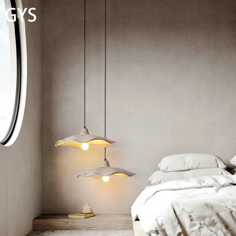DecorBites™ Concrete High Pendant Chandelier for Bedroom, Restaurant, and Bar