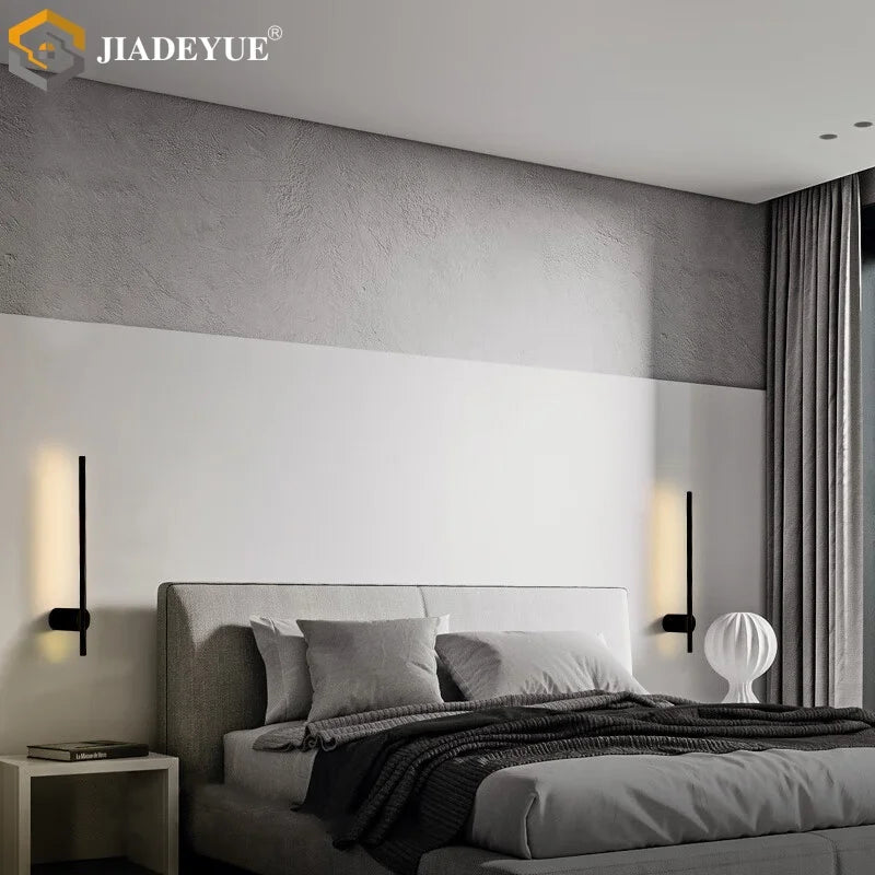 DecorBites™ LED Modern Wall Lamp with Built-In Switch for Bedroom Living Room Decor
