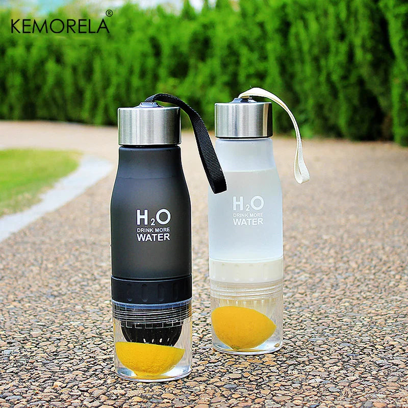 DecorBites™ 650ml Infuser Water Bottle - Refreshing Hydration on the Go