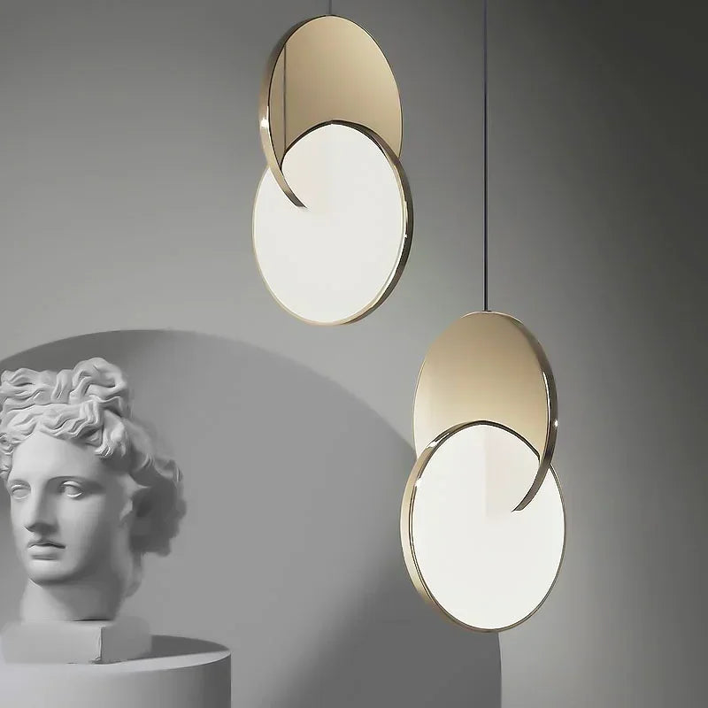 DecorBites™ LED Pendant Lights Round Ring Lamp for Home Decoration