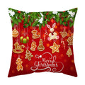 DecorBites™ Christmas Sofa Pillow Cover Home Decor Throw Pillowcase Santa Claus Printed