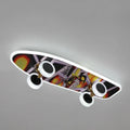 DecorBites™ Cartoon Skateboard Ceiling Light for Children's Room