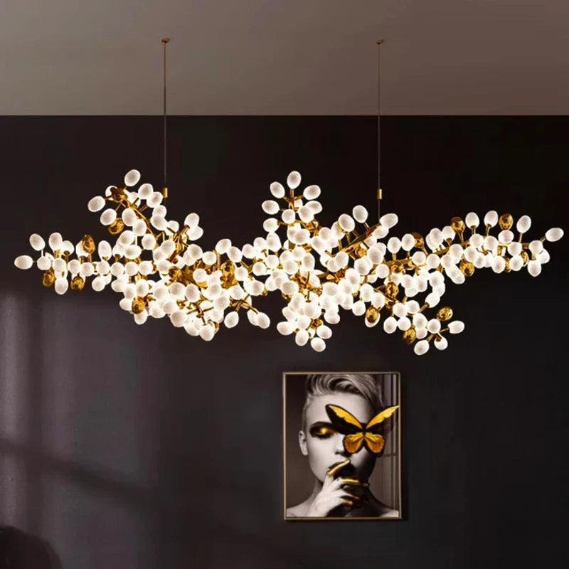 DecorBites™ LED Chandelier Lighting for Living Room, Bedroom, and Dining Room