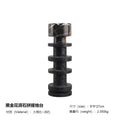DecorBites™ Black Marble Candle Holder for Elegant Table Centerpieces