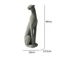 DecorBites™ Leopard Flocking Sculpture Cheetah Pendant Home Decor Figurine