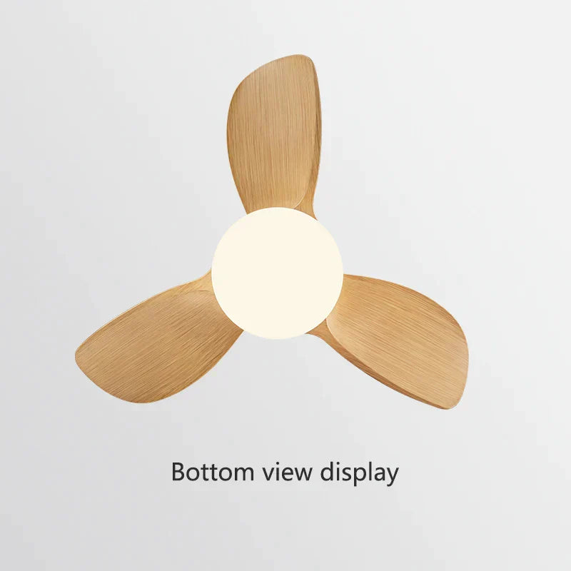 DecorBites™ Bedroom & Study Ceiling Fan Light with Mute Electric Fan Chandelier, 110V 220V