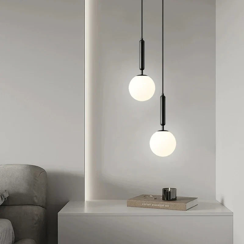 DecorBites™ Glass Chandelier Pendant Light for Modern Restaurant Decor