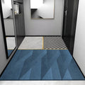 DecorBites™ Grey Crystal Velvet Entrance Rug - Luxe Absorbent, Anti-Slip, Easy-Clean Living Room Carpet