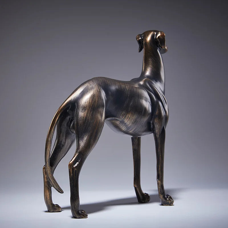 DecorBites™ Greyhound Dog Figurine Resin Home Decor Handicrafts