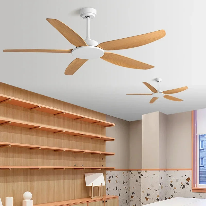 DecorBites™ 58-Inch Black Ceiling Fan with Remote Control for Commercial Use