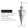 DecorBites™ Crystal Chandelier: Luxury Lighting for Living Room, Villa, Exhibition Hall
