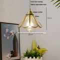 DecorBites™ Blue Glass LED Pendant Lamp: Nordic Modern Hanging Light.