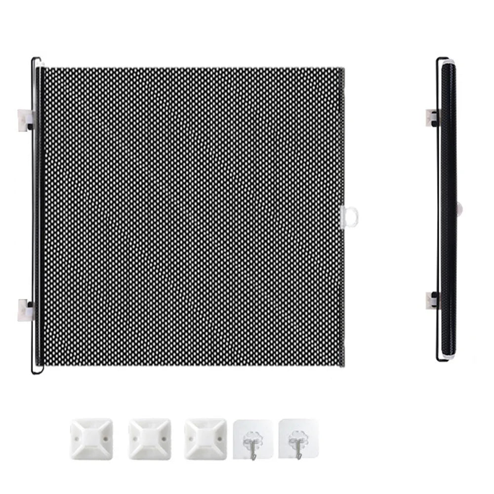 Pet Accessories Guard Retractable Fence Gate Barrier Folding Pet Network Fence Universal with Hook Baby Safe Guard Door Bedroom