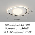 DecorBites™ LED Ceiling Lights White Black Infinite Dimming Home Lighting Fixtures