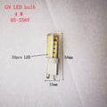 DecorBites™ LED G4 G9 E14 85-265V Bulbs for Crystal Chandeliers Dining Room Floor Light
