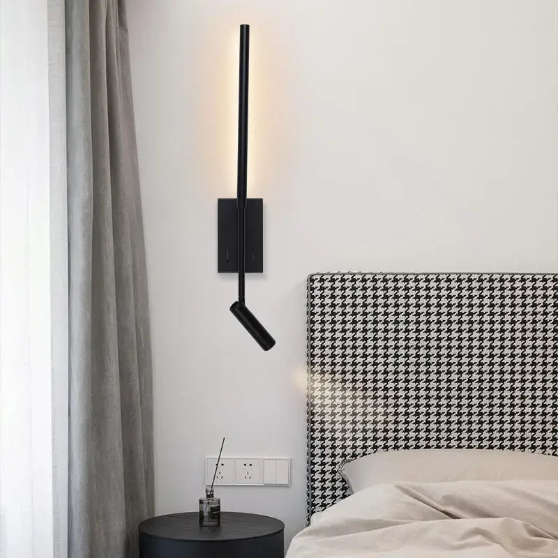DecorBites™ Decorative LED Wall Lamp for Hotel Model Room, Bedside & Aisle Light