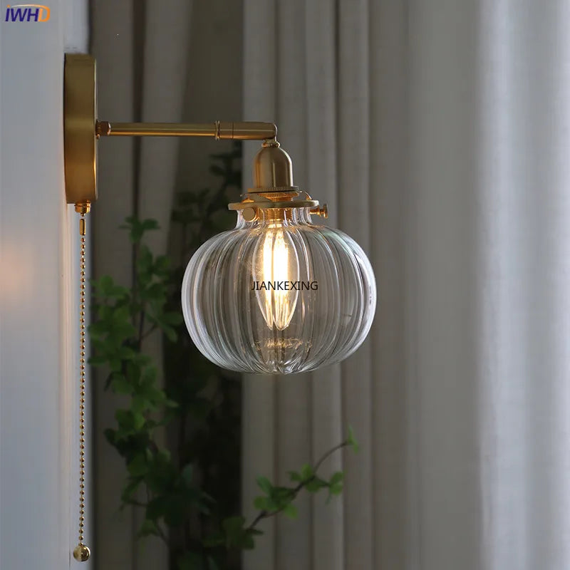 DecorBites™ Glass Ball Wall Sconce Modern Wandlamp Stair Light for Bedroom Bathroom Mirror