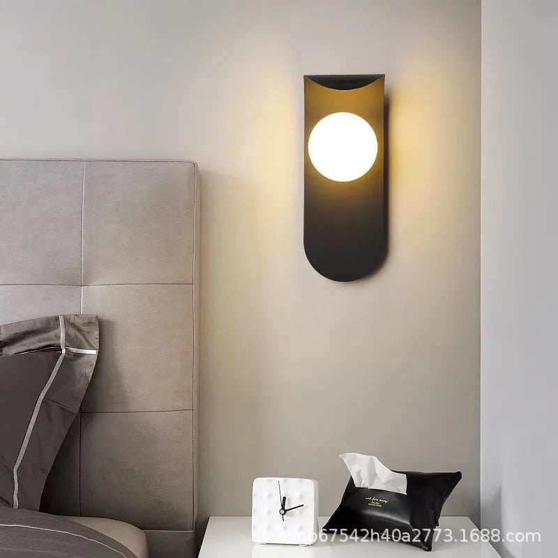 DecorBites™ LED Round Wall Lamp for Modern Living Room and Bedroom Lighting
