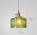 DecorBites™ Blue Glass Pendant Lights for Bedroom Dinning Living Room