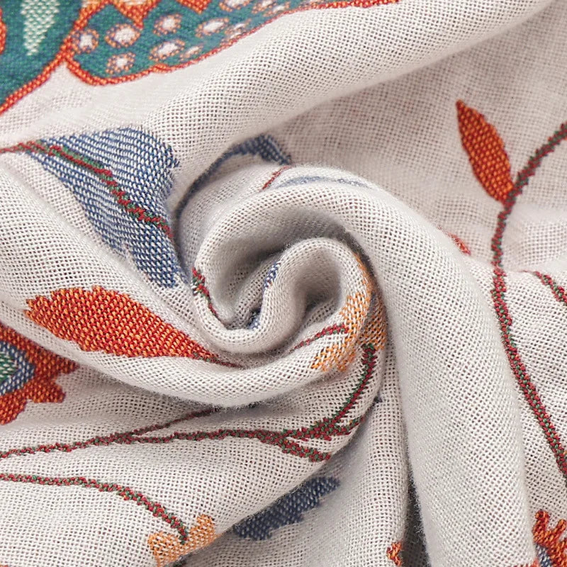 DecorBites™ Cooling Cotton Blanket - Modern Simplicity Bed & Sofa Throw - 200x230CM
