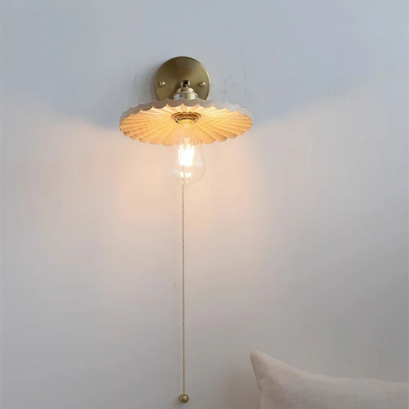 DecorBites™ Ash Wood Up Down LED Wall Lights Living Room Stair Lamp