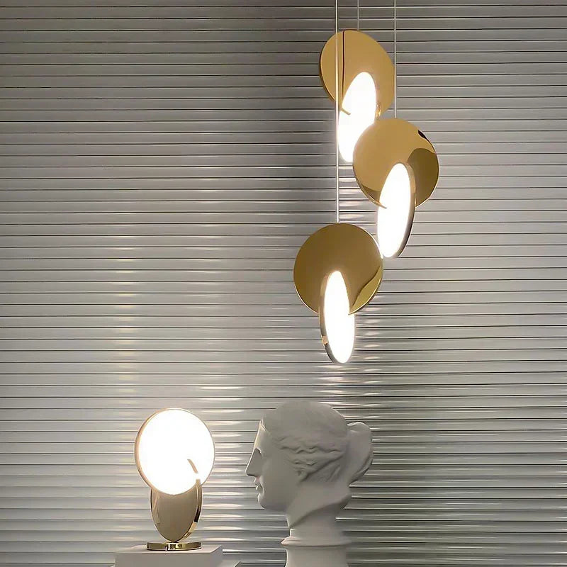 DecorBites™ LED Pendant Lights Round Ring Lamp for Home Decoration