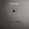 DecorBites™ Black Metal Chandelier: Minimalist Hanging Light for Dining Room, Kitchen, Bedroom.