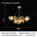 DecorBites™ Crystal Chandelier Rustic Pendant Lighting Modern French Country Decor