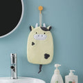 DecorBites™ Cartoon Embroidery Hanging Hand Towel - Soft, Absorbent, Quick Dry Towel