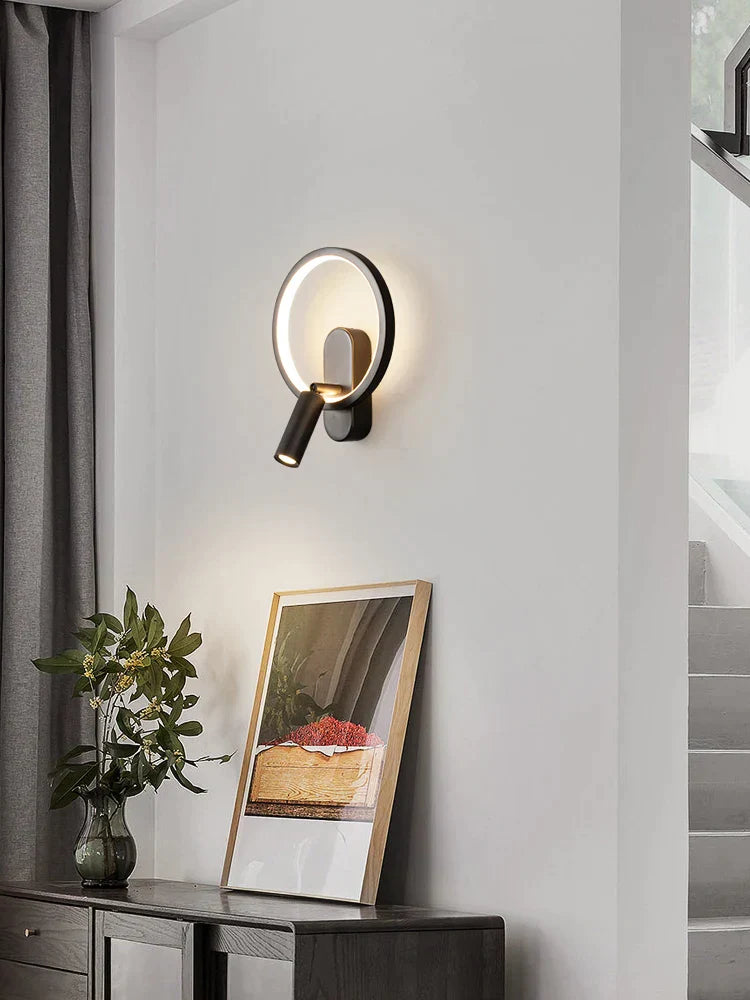 DecorBites™ Brass Copper LED Reading Wall LampLuxury Living Room Background Wall Spotlight
