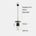 DecorBites™ LED Marble Stone Pendant Light for Dining Room