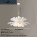 DecorBites™ Acrylic Flower Chandelier LED Pendant Light for Dining and Bedroom Decor