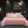DecorBites™ 1000TC Egyptian Cotton Embroidery Bedding Set with Duvet Cover, Sheet, Pillowcase