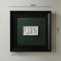 DecorBites™ Abstract Figure Relief Sculpture Decorative Painting Wall Decoration