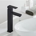 DecorBites™ Brushed Gold Black Stainless Steel Bathroom Faucet Hot Cold Basin Tap Sink Mixer
