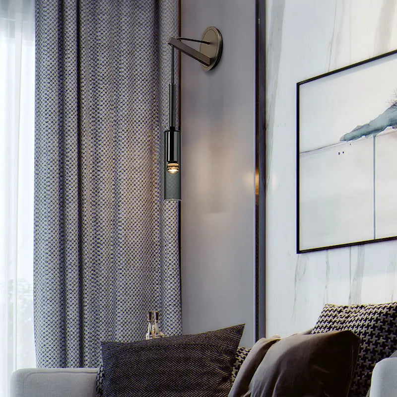 DecorBites™ LED Glass Wall Lamps for Living Room Bedroom Lighting, Modern Indoor Hotel Fixture