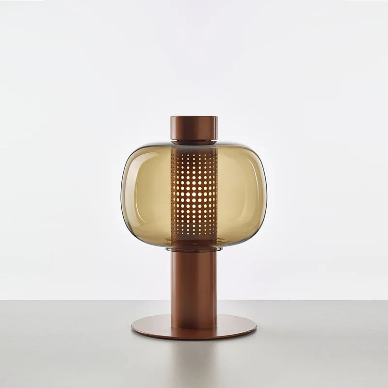DecorBites™ Glass Table Light: Modern Light Luxury Bedside Lamp