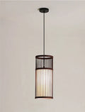 DecorBites™ Bamboo Wooden Pendant Lamp E27 - Small Bar Pendant Lights