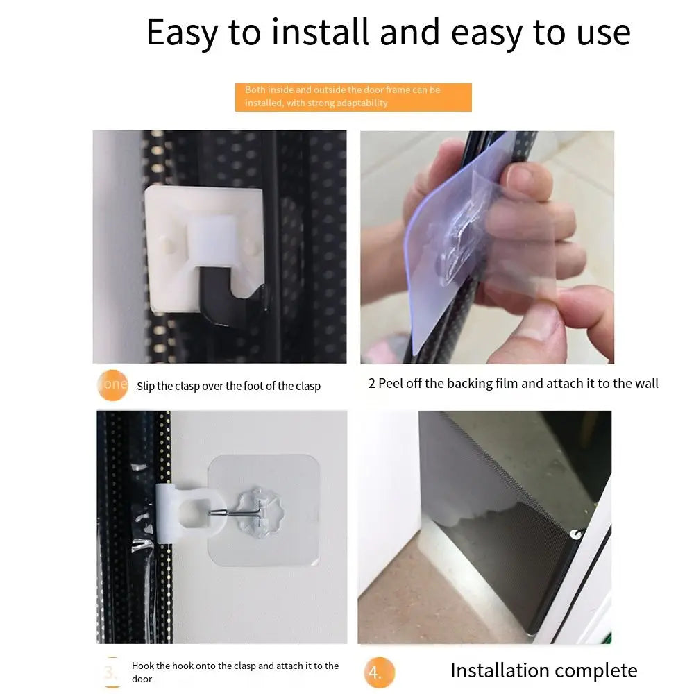 Pet Accessories Guard Retractable Fence Gate Barrier Folding Pet Network Fence Universal with Hook Baby Safe Guard Door Bedroom