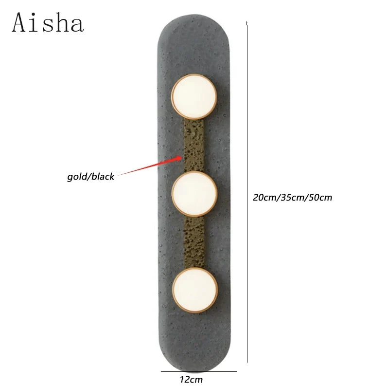 DecorBites™ Glass Wall Lamp for Home Bedroom Staircase Decor